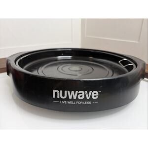 Nuwave Pro Plus 20632 Base Pan Drip Tray Black OEM Parts READ